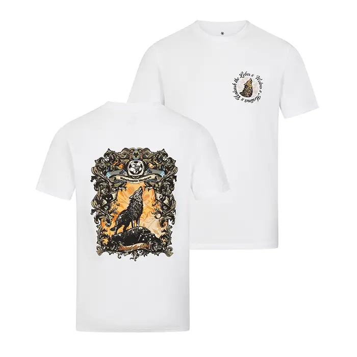Wolverhampton Wanderers Kits Shop | Unleash The Lobos T-Shirt- White Wolves Jerseys and Gear